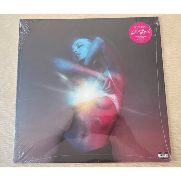 FLETCHER - Girl Of My Dreams Limited Hot Pink LP Vinyl - Picture 2 of 2